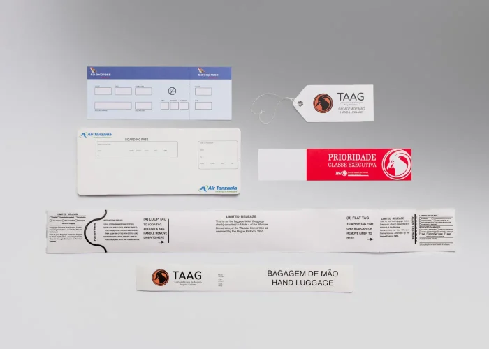 Airport documentation_ Boarding passes and baggage tags