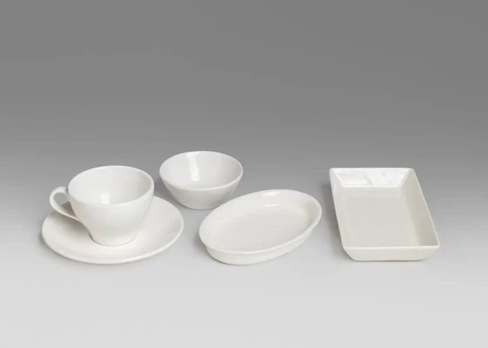Porcelain Crockery For First And Business Class