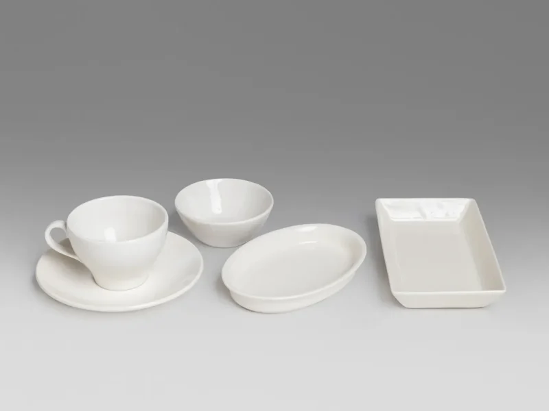 Bone China and porcelain crockery_ Porcelain crockery for First and Business class Porcelain Crockery For First And Business Class