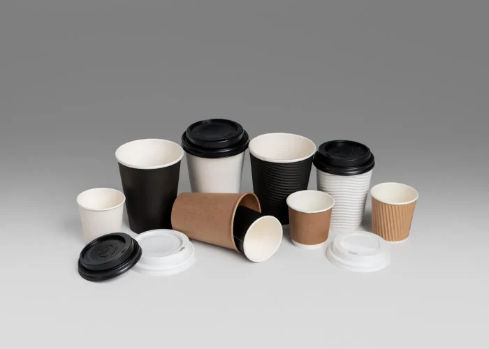 Cups_ Assorted paper single_double wall and ripple cups